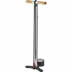 Lezyne Alloy Floor Drive Tall Standpumpe Silber/beige