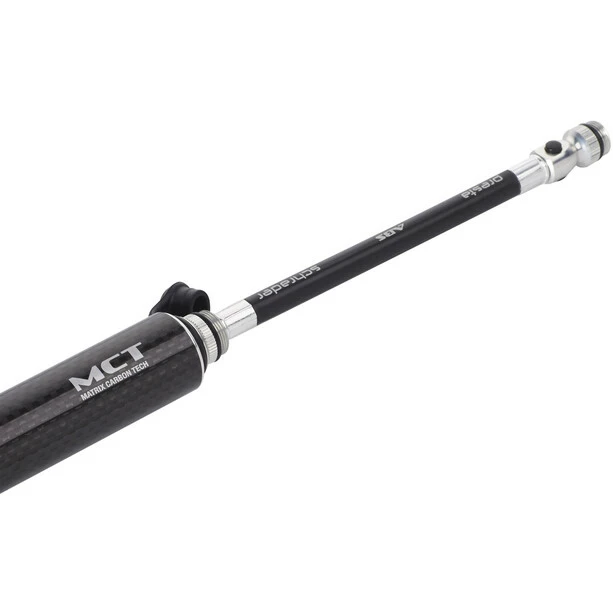 Lezyne Carbon Drive Lite Minipumpe Schwarz 4 Lezyne Carbon Drive Lite Minipumpe Schwarz – Bild 2