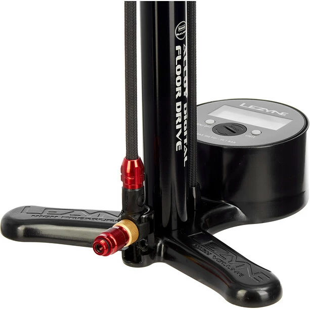 Lezyne Digital Drive 3.5 Standpumpe Aluminium Schwarz 5 Lezyne Digital Drive 3.5 Standpumpe Aluminium Schwarz – Bild 3