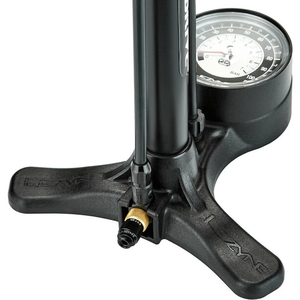 Lezyne Gravel Sport Drive Standpumpe Schwarz 5 Lezyne Gravel Sport Drive Standpumpe Schwarz – Bild 3