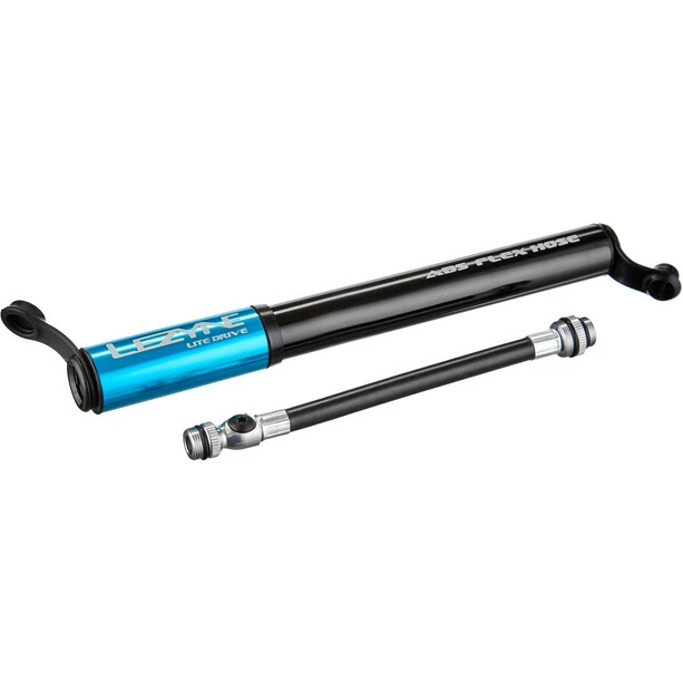 Lezyne Lite Drive Minipumpe Schwarz/blau 4 Lezyne Lite Drive Minipumpe Schwarz/blau – Bild 2