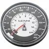 Lezyne Druckmesser 3.5" 220psi Für Standpumpen Schwarz/silber