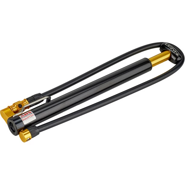 Lezyne CNC HP Drive Standpumpe Schwarz/gold 3 Lezyne CNC HP Drive Standpumpe Schwarz/gold