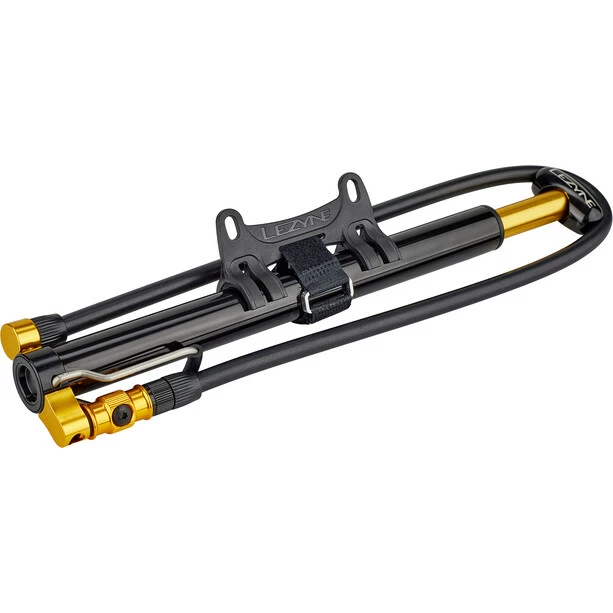Lezyne CNC HP Drive Standpumpe Schwarz/gold 5 Lezyne CNC HP Drive Standpumpe Schwarz/gold – Bild 3
