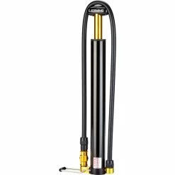 Lezyne Micro Floor Drive HV Minipumpe Schwarz/gold