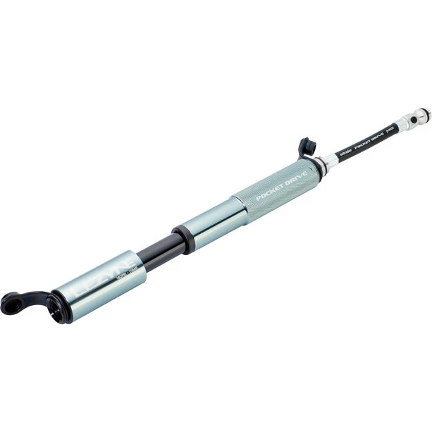 Lezyne Pocket Drive Minipumpe Grau 6 Lezyne Pocket Drive Minipumpe Grau – Bild 4