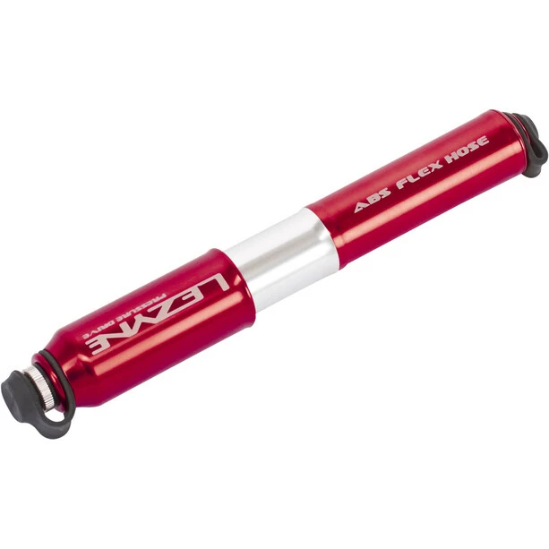 Lezyne Pressure Drive Minipumpe Small Rot 3 Lezyne Pressure Drive Minipumpe Small Rot