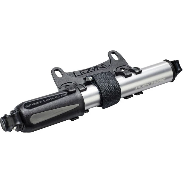 Lezyne Sport Drive HP Minipumpe Grau 4 Lezyne Sport Drive HP Minipumpe Grau – Bild 2