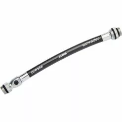 Lezyne ABS Pumpenschlauch Für HP/HV/Alloy/Tech/Pressure Drive Schwarz