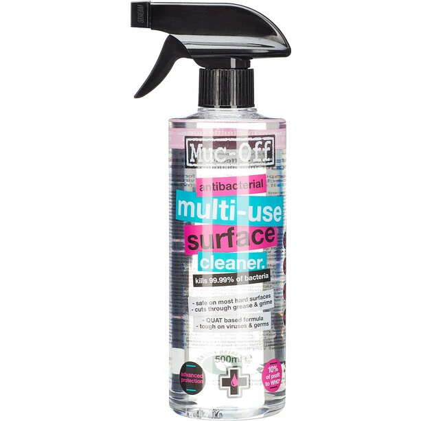 Muc-Off Antibacterial Multi-Use Surface Cleaner Desinfektionsmittel 500ml 3 Muc-Off Antibacterial Multi-Use Surface Cleaner Desinfektionsmittel 500ml