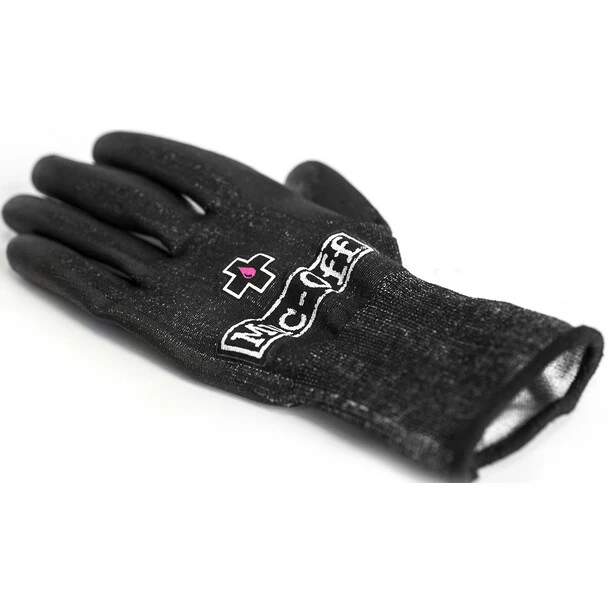 Muc-Off Mechanics Handschuhe Schwarz 4 Muc-Off Mechanics Handschuhe Schwarz – Bild 2
