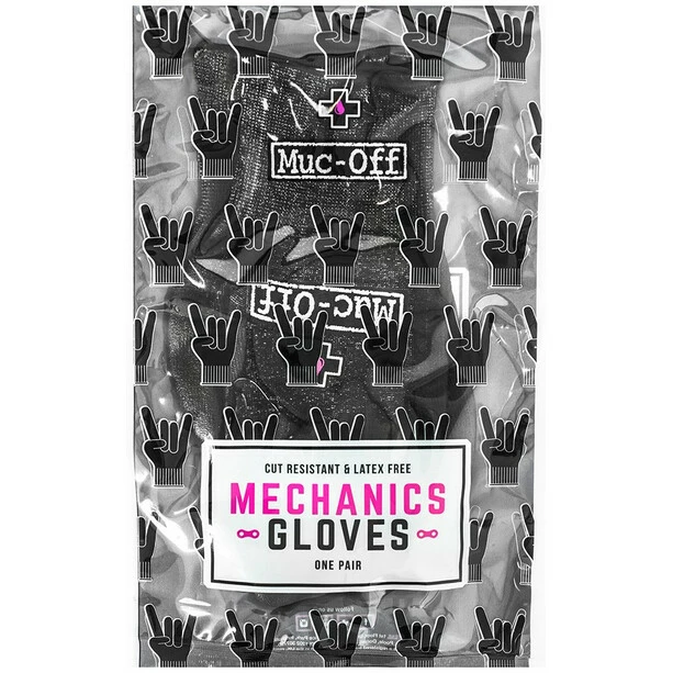 Muc-Off Mechanics Handschuhe Schwarz 5 Muc-Off Mechanics Handschuhe Schwarz – Bild 3