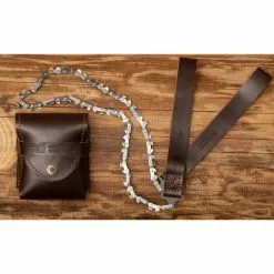 Nordic Pocket Saw Premium Hand-Kettensäge Leder-Version Braun/silber -CUBE RFR Teile Verkäufe nordic pocket saw npsp brown 5