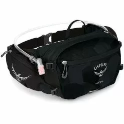 Osprey Seral 7 Hüfttasche Mit Trinkblase Schwarz