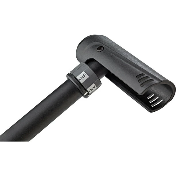 Red Cycling Products HV/HP Aluminium Minipumpe Silber/schwarz 7 Red Cycling Products HV/HP Aluminium Minipumpe Silber/schwarz – Bild 5