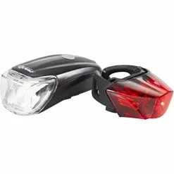 Red Cycling Products Power LED USB Beleuchtungs Set Schwarz