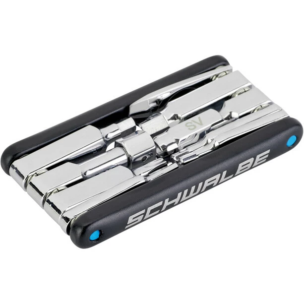 SCHWALBE Multitool 2.0 Inkl. Ventilwerkzeug Schwarz/silber 3 SCHWALBE Multitool 2.0 Inkl. Ventilwerkzeug Schwarz/silber