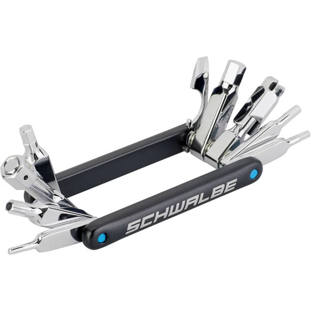SCHWALBE Multitool 2.0 Inkl. Ventilwerkzeug Schwarz/silber 4 SCHWALBE Multitool 2.0 Inkl. Ventilwerkzeug Schwarz/silber – Bild 2