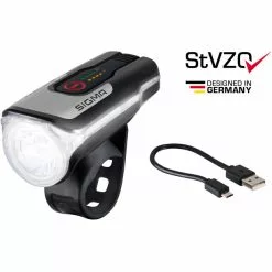SIGMA SPORT Aura 80 USB Frontlicht -CUBE RFR Teile Verkäufe sigma sport aura 80 usb front light stvzo 3