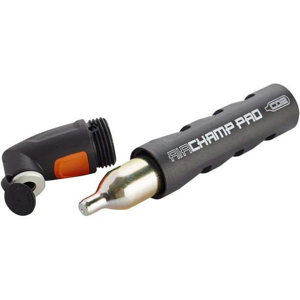 SKS Airchamp Pro CO2 Minipumpe Schwarz 5 SKS Airchamp Pro CO2 Minipumpe Schwarz – Bild 3