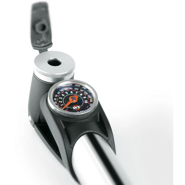 SKS Injex Control Minipumpe Schwarz/silber 5 SKS Injex Control Minipumpe Schwarz/silber – Bild 3