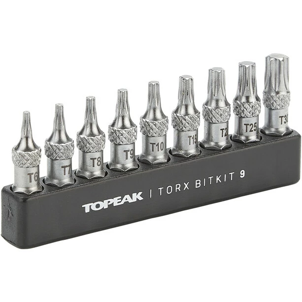 Topeak Torx Bit Kit 9-Stück 3 Topeak Torx Bit Kit 9-Stück