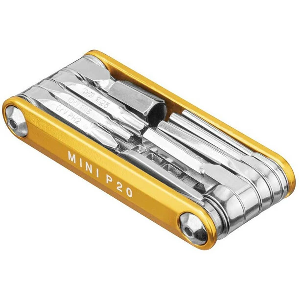 Topeak Mini P20 Multitool Gold 3 Topeak Mini P20 Multitool Gold