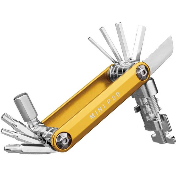 Topeak Mini P20 Multitool Gold 5 Topeak Mini P20 Multitool Gold – Bild 3