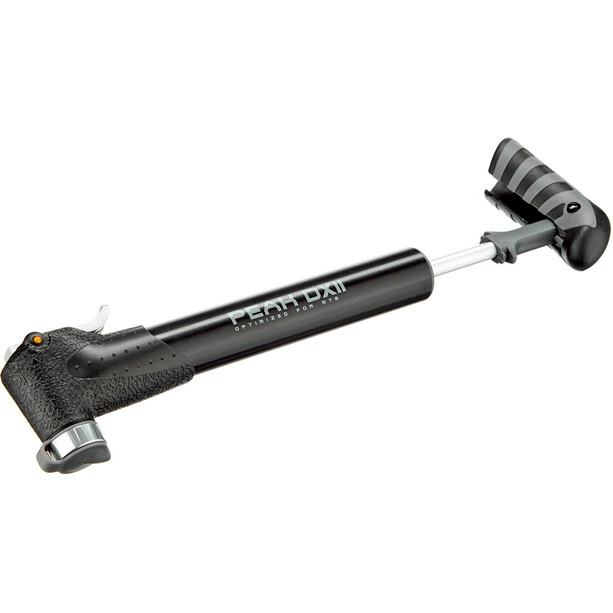 Topeak Peak DX II Minipumpe Schwarz 4 Topeak Peak DX II Minipumpe Schwarz – Bild 2