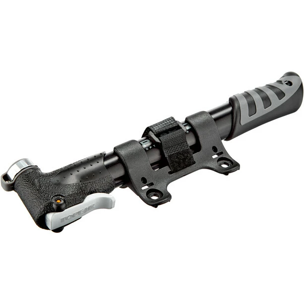 Topeak Peak DX II Minipumpe Schwarz 6 Topeak Peak DX II Minipumpe Schwarz – Bild 4