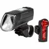 Trelock LS 660 I-GO Vision Lite + LS 740 Vector Signal Beleuchtungsset -CUBE RFR Teile Verkäufe trelock ls 660 i go vision lite ls 740 vector signal light set 1