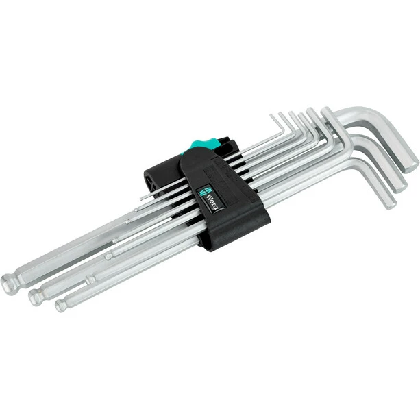 Wera 950 Hex-Plus Winkelschlüssel-Set Mit 9 Teilen Lang 3 Wera 950 Hex-Plus Winkelschlüssel-Set Mit 9 Teilen Lang