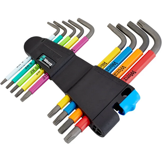 Wera 967 TX Multicolour Winkelschlüssel-Set Mit 9 Teilen Inkl. Haltefunktion 4 Wera 967 TX Multicolour Winkelschlüssel-Set Mit 9 Teilen Inkl. Haltefunktion – Bild 2