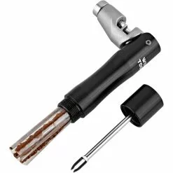 Wolf-tooth Wolf Tooth EnCase Kettennieter & Reifen Reparaturwerkzeug Schwarz -CUBE RFR Teile Verkäufe wolf tooth encase chain tyre plug tool silver 3