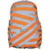 Wowow Berlin Rucksack Cover Orange/grau 1 Wowow Berlin Rucksack Cover Orange/grau -CUBE RFR Teile Verkäufe wowow berlin rucksackhuelle silber reflektierende streifen orange 1