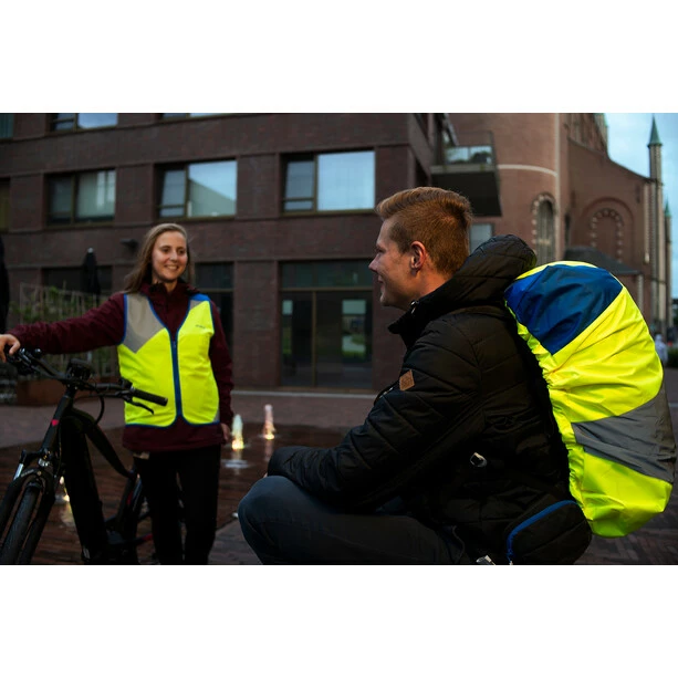 Wowow Breezie Rucksackhülle 30-35l Gelb 4 Wowow Breezie Rucksackhülle 30-35l Gelb – Bild 2