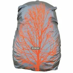 Wowow Quebec Rucksack Cover Grau/orange