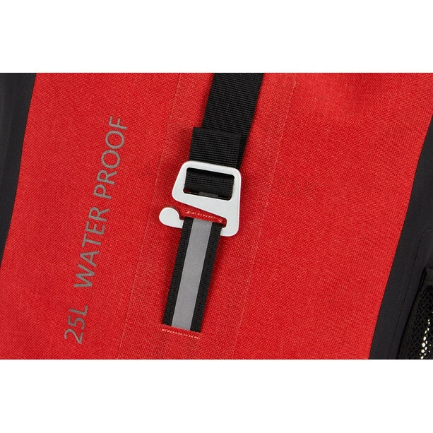 XLC Pendlerrucksack Wasserdicht Rot/schwarz 7 XLC Pendlerrucksack Wasserdicht Rot/schwarz – Bild 5